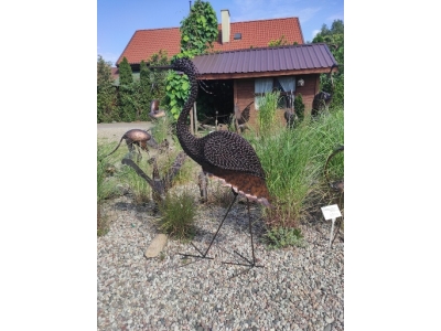 Ptak ażurowy 170 cm żuraw